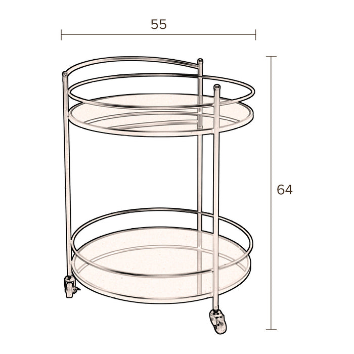 Dutchbone Solos Trolley