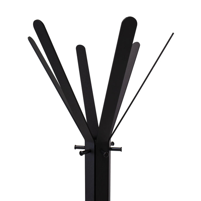 Gorillz Molto Staande Kapstok 18 Kapstok haken - Zwart