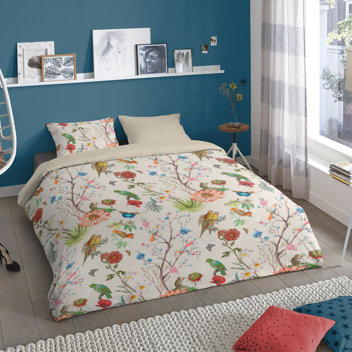 Good Morning Merel Dekbedovertrek 140 x 220 cm - Light Sand