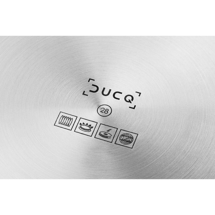 DUCQ braadpan koper Ø28cm (ook inductie)
