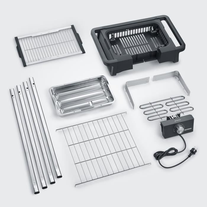 SEVERIN PG8124 Barbecue op poten 2500W Style Evo S