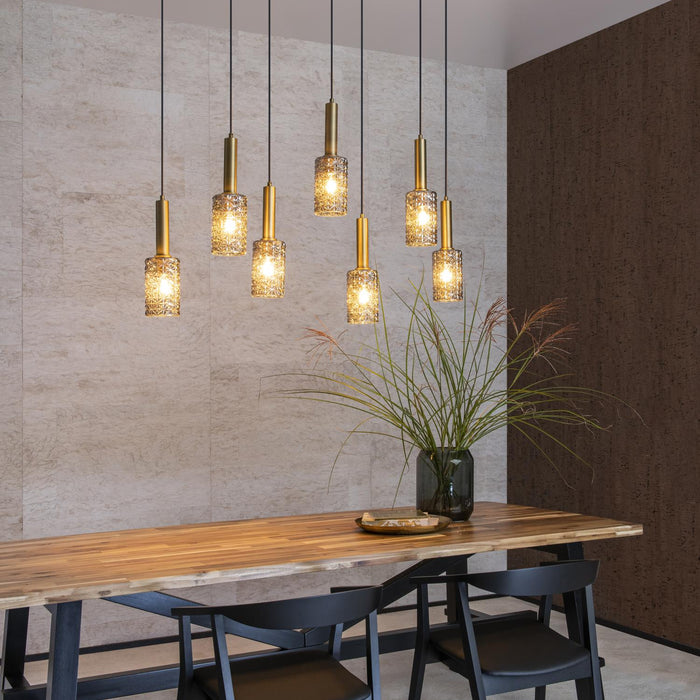 Lucide CORALIE Hanglamp - Mat Goud | Messing