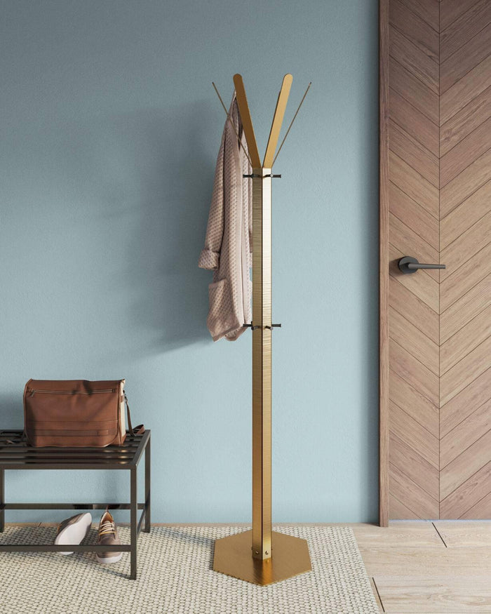 Gorillz Molto Staande Kapstok 18 Kapstok haken - Goud