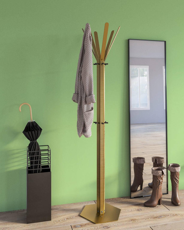 Gorillz Molto Staande Kapstok 18 Kapstok haken - Goud