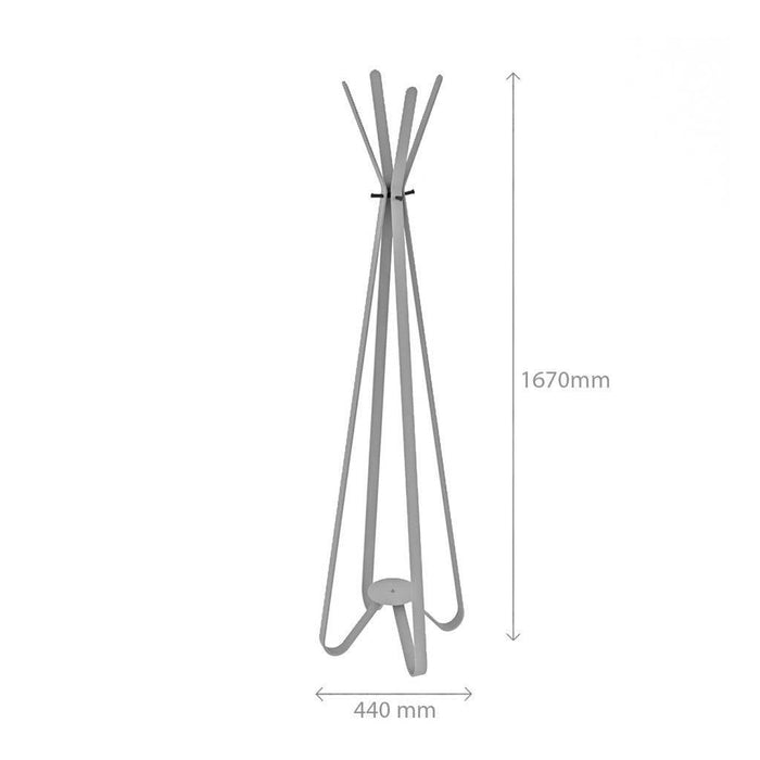 Gorillz Modi Industrieel design Kapstok Staand - Grijs