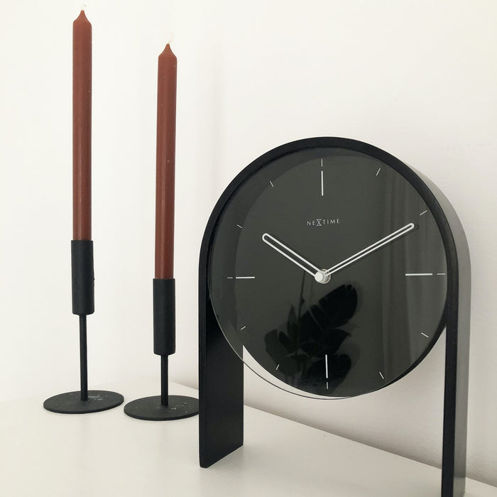 NeXtime Noa Tafelklok - Zwart