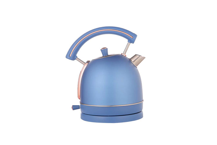 Buccan - Retro Waterkoker - Dome - Blauw Rose