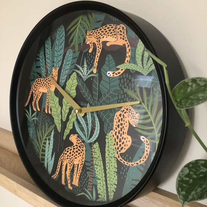 NeXtime Urban Jungle Wandklok Ø 30 cm