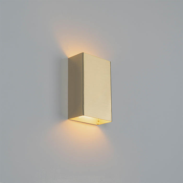 QAZQA Moderne wandlamp goud - Otan S