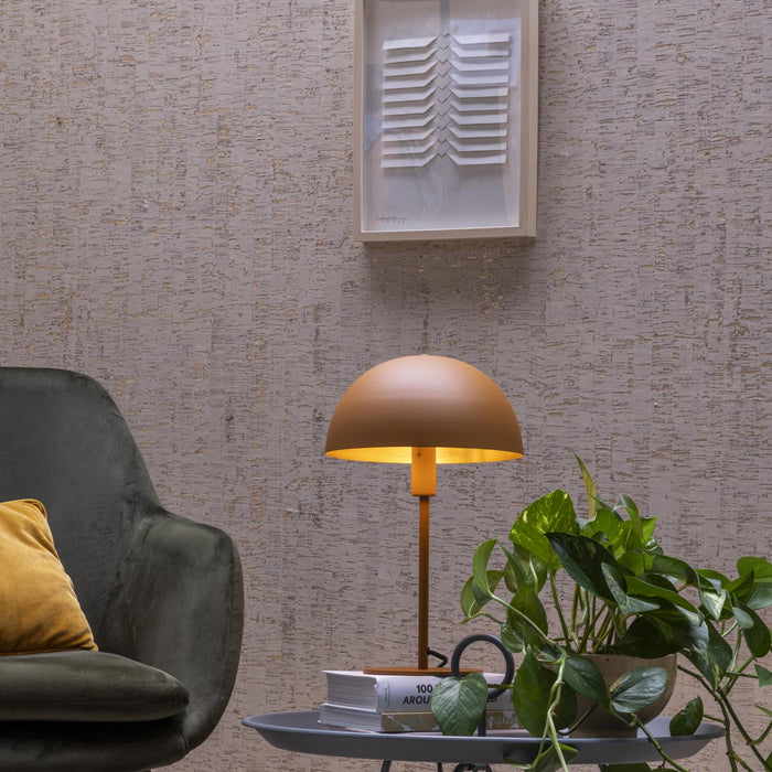 Lucide SIEMON Tafellamp - Okergeel