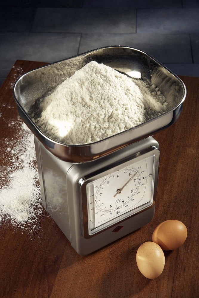 Wesco Keukenweegschaal met Klok