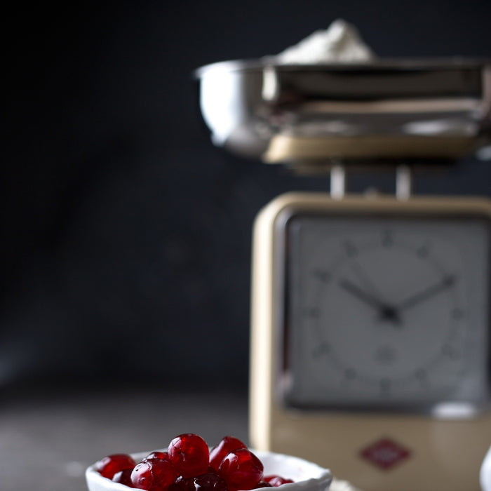 Wesco Keukenweegschaal met Klok