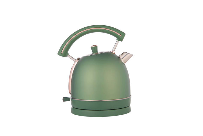Buccan - Retro Waterkoker - Dome - Groen Rose