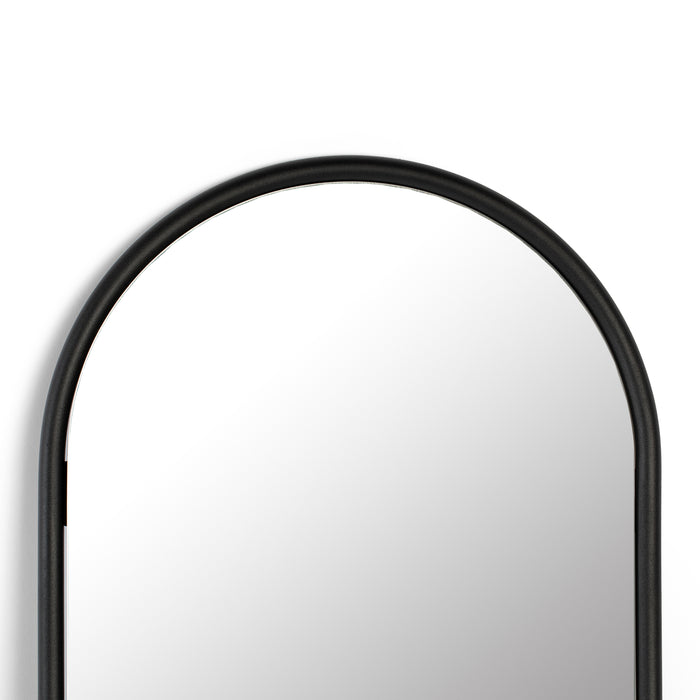 Zuiver Tess Spiegel - H 165 x B 38,5 cm - Zwart