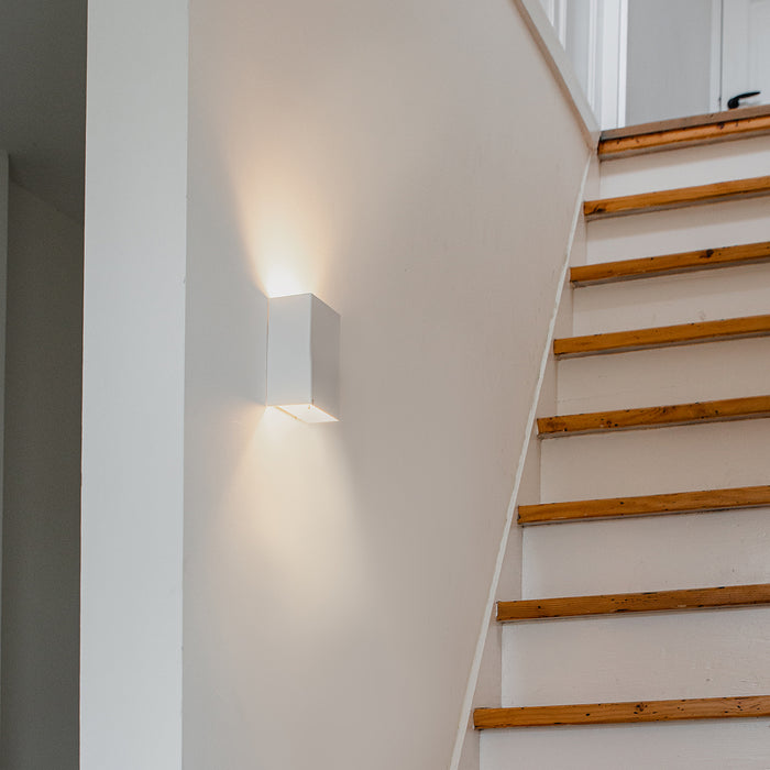 QAZQA Moderne wandlamp wit 2-lichts - Otan S