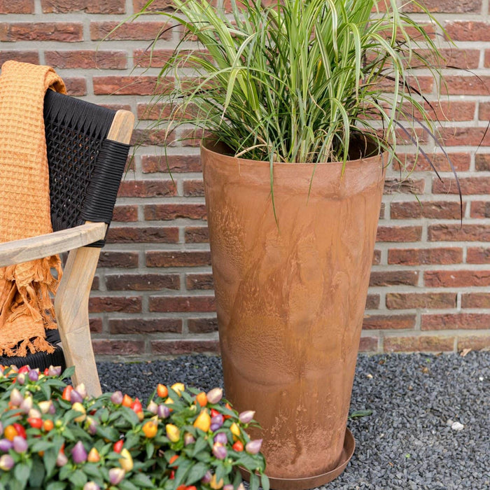 Artstone Vaas Claire - 28x49 - Grijs