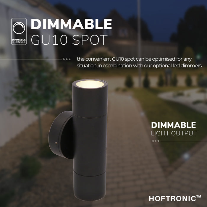 HOFTRONIC Dax Huisnummer verlichting Zwart