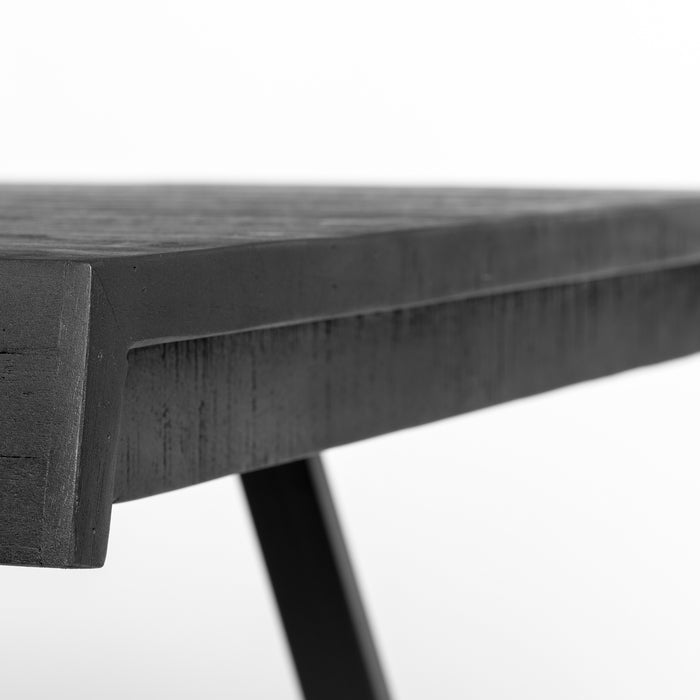 MOOS Tygo Eettafel - 220 x 100 cm - Zwart