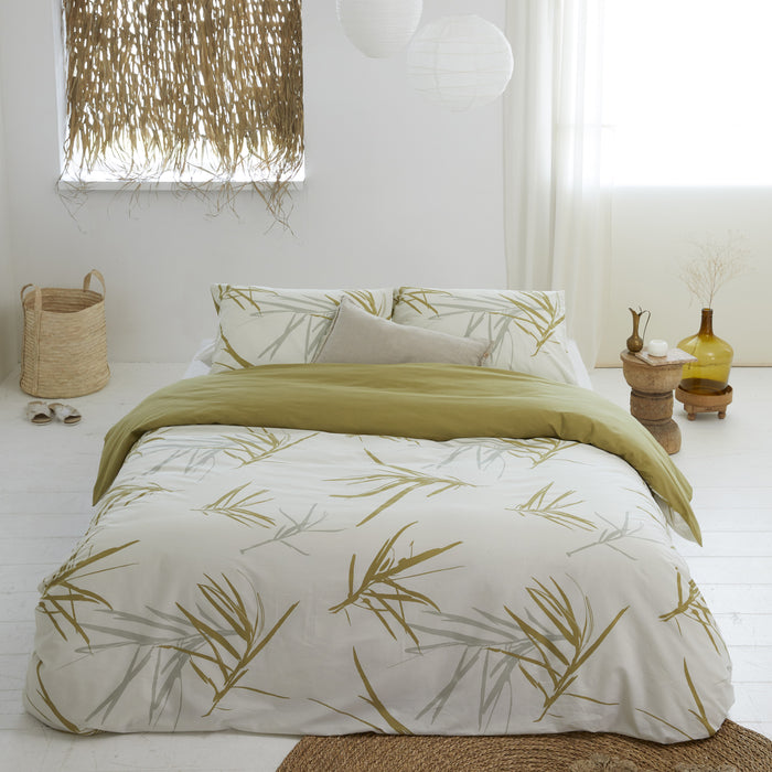Walra Remade Bamboo Grasses Dekbedovertrek 140 x 220/240 cm