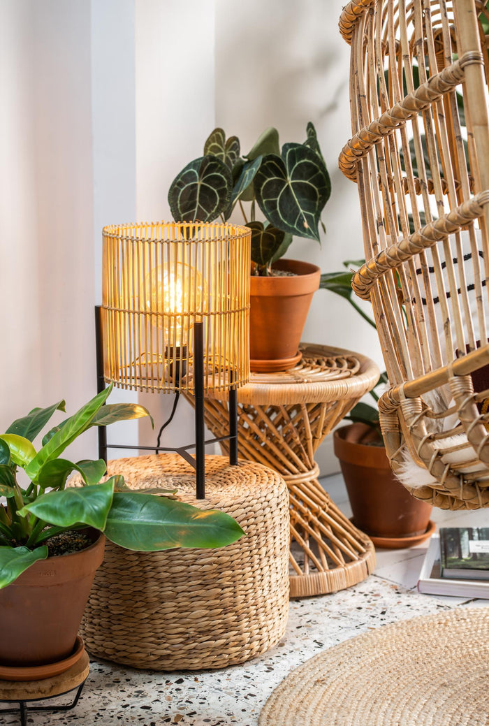 Lucide JANTINE Tafellamp - Naturel