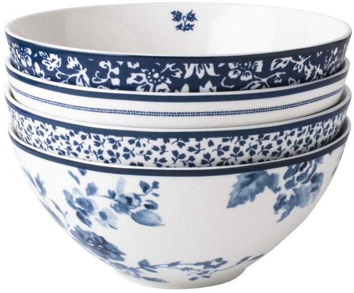 Laura Ashley Giftset 4 Kommen 16 cm Assorti