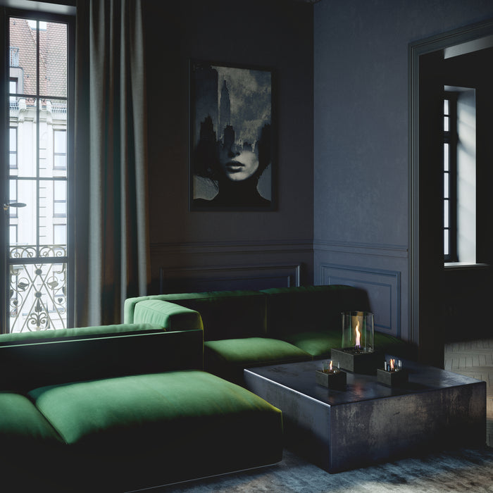 TenderFlame Jasmine Kandelaar - Zwart