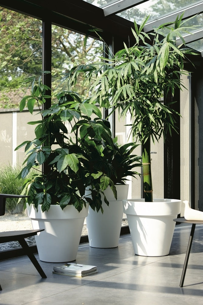 Elho Pure Round Bloempot 100 cm Antraciet