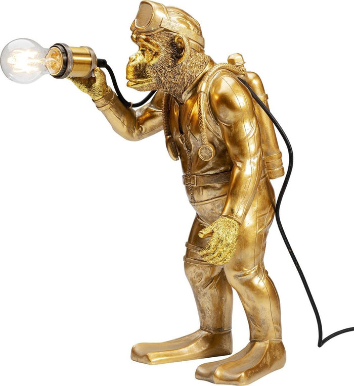 Kare Design Tafellamp Diver Monkey