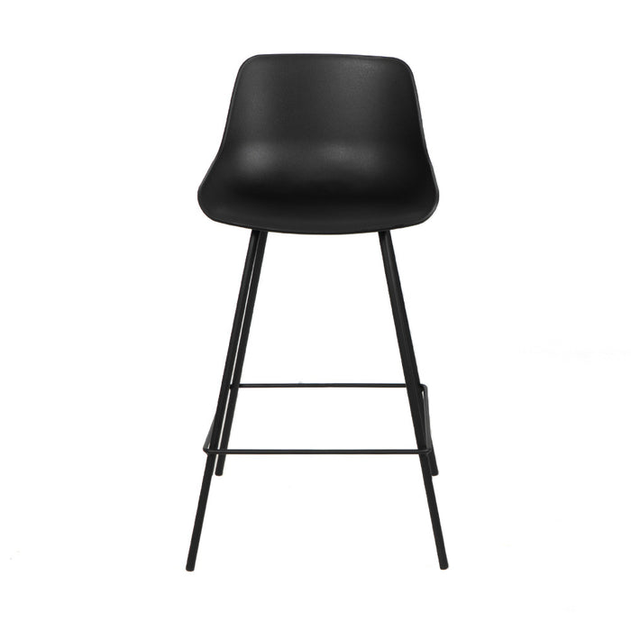 Bronx71 Scandinavische barkruk Dani zwart 65 cm