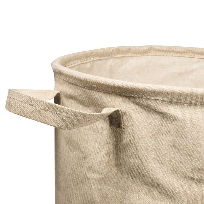 QUVIO Wasmand rond - kraftlook - L