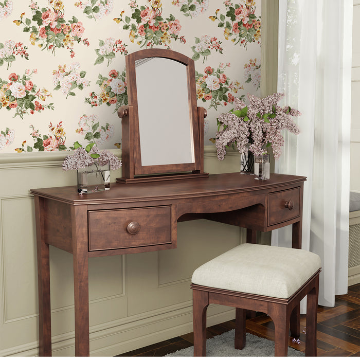 Laura Ashley Rosemore Behang - Bloemen - 10mx52cm - Beige