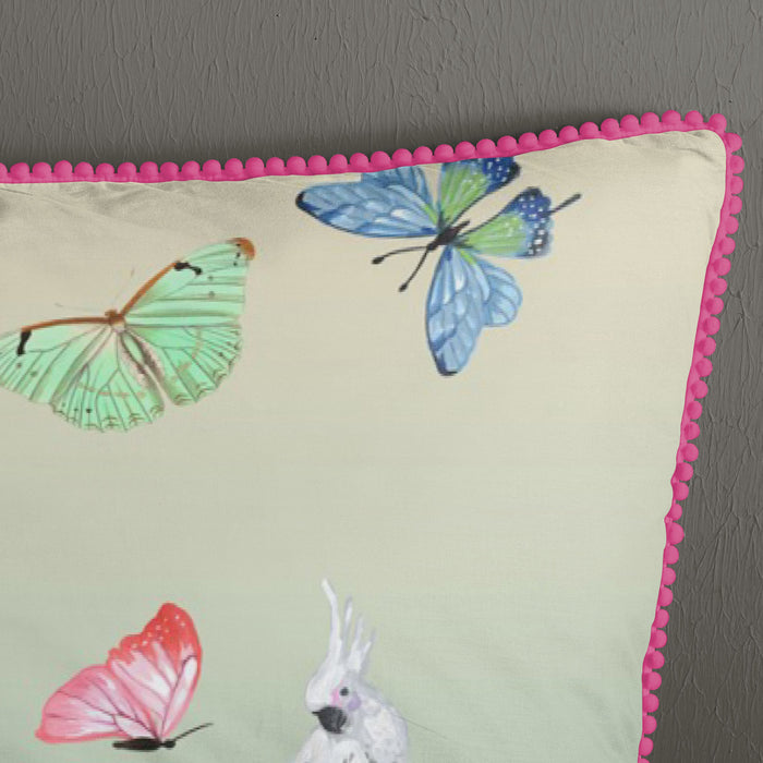 Happiness Botanica Dekbedovertrek 140 x 220 cm - Groen