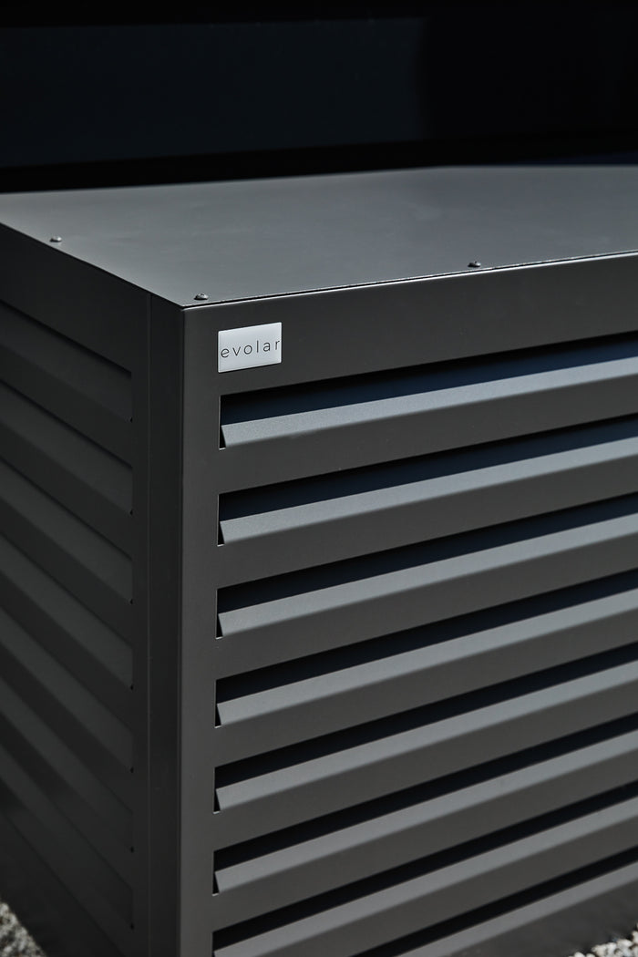 Evolar Airco Omkasting Zwart Small