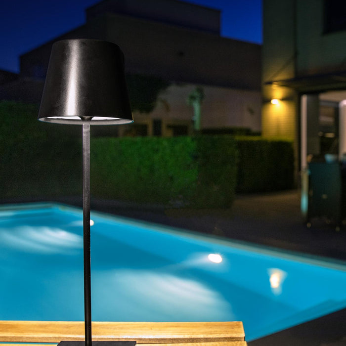 Lucide JUSTIN Tafellamp - Zwart