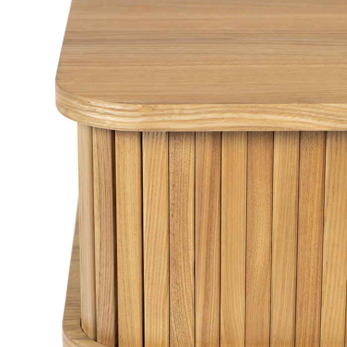 Zuiver Barbier Bijzettafel - Eiken