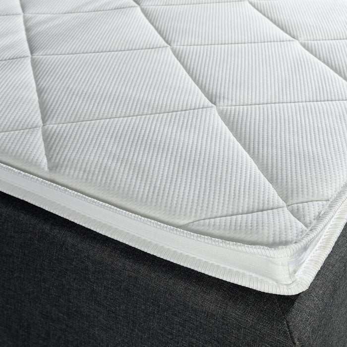 MOOS Lina Boxspring 140 x 200 cm - Antraciet