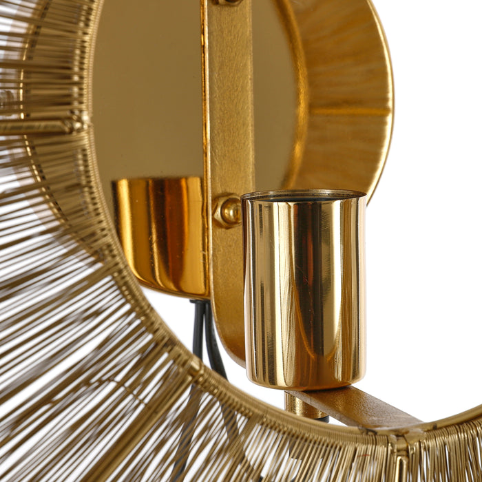 Mica Decorations Bodil Wandlamp Ø60 cm Goud