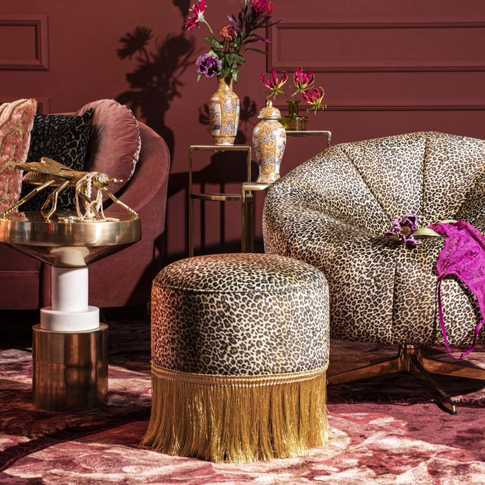 Bold Monkey Where The Sun Doesn't Shine loungestoel panter - Multi colour