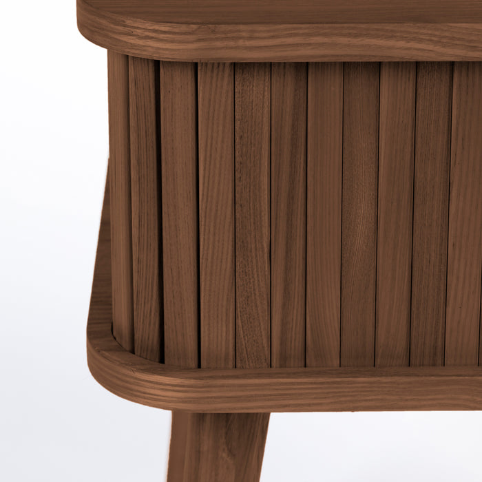 Zuiver Barbier Bijzettafel - Walnoot