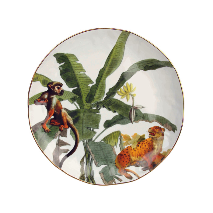 &k amsterdam Jungle Ontbijtbord Ø 20,5 cm - 4 st.