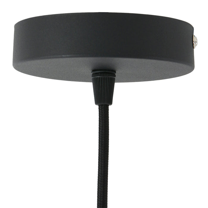 Het Lichtlab Hanglamp no.19 xl industrielamp PET donker grijs vilt