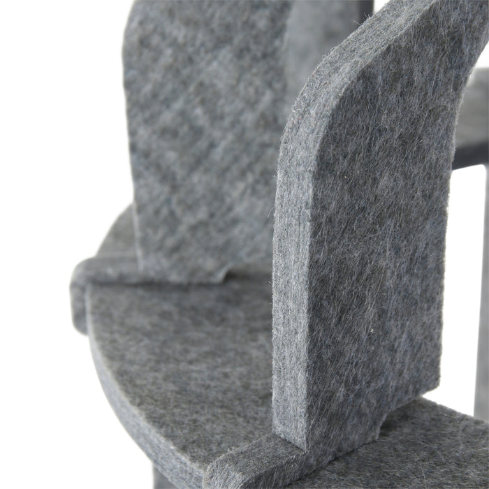 Het Lichtlab Hanglamp no.19 xl industrielamp PET donker grijs vilt