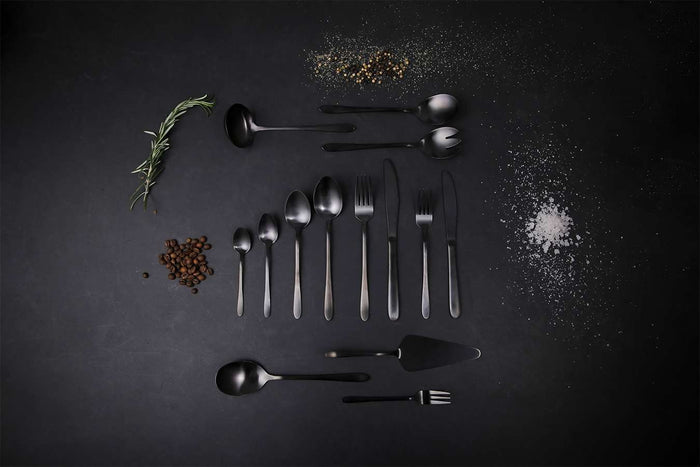 Buccan - Bestekset - London - 50 delig - Zwart