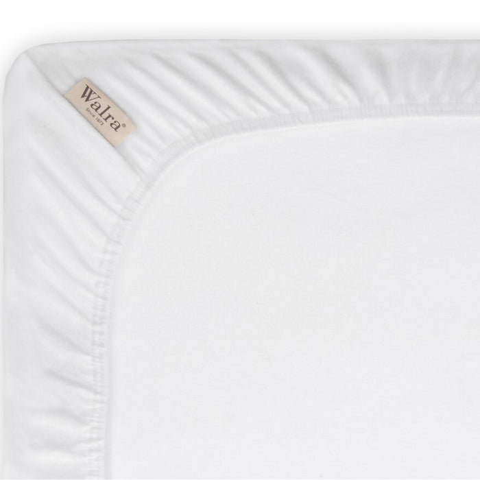 Walra - Molton Cotton Cover Split-Topper - 180x200|210 - Wit