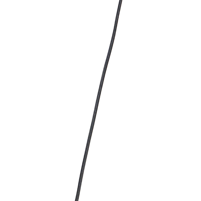 QAZQA Hanglamp baya - Zwart - Design - L 120cm