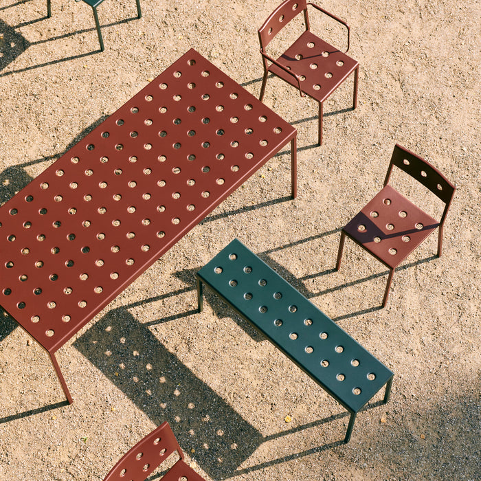 HAY Balcony Stoel - Iron red