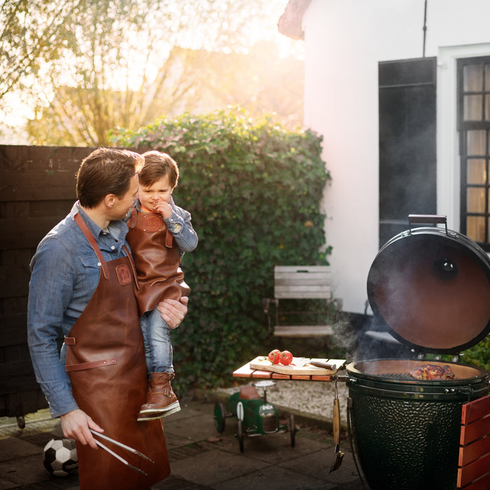 Witloft Leren Schort - Cognac