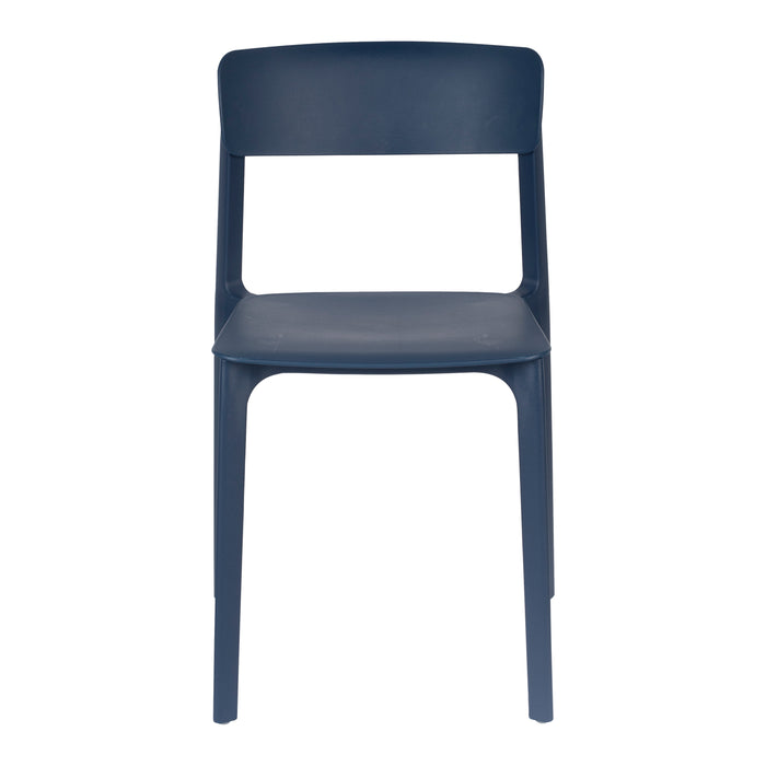 by fonQ basic Soren Eetkamerstoel - Blauw