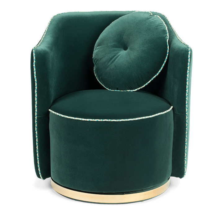 Bold Monkey Sassy Granny fauteuil donkergroen