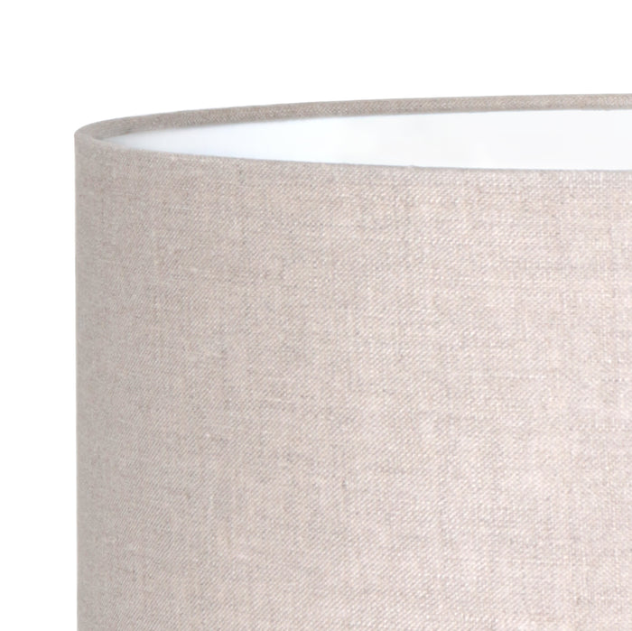 Light & Living Montana wandlamp zwart met beige kap